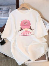 Women's Y2K Cartoon Graphic T-Shirt – "Sweet & Sassy" Cotton Tee