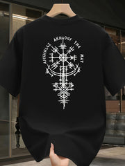 Men's Heavyweight 100% Cotton Viking T-Shirt – Oversized Fit