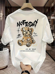 Unisex Oversized High Street T-Shirt – Heavy Cotton, Casual Summer Fashion Tee