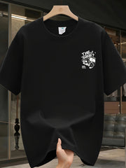 Men’s Heavyweight Oversized T-Shirt – “THE REGENERATION” Graphic Print