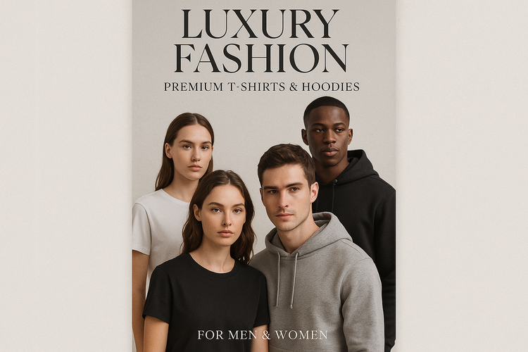 mobile banner : 638 x 870 
Luxury T Shirt for men and women and hoodies